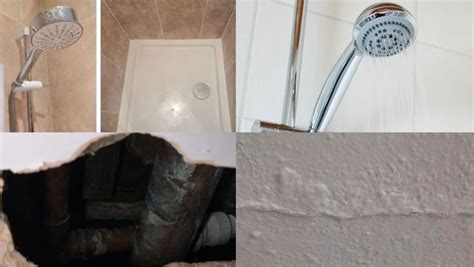 tile shower leaking through ceiling|Shower Leaking Through Ceiling – 8 Likely Causes